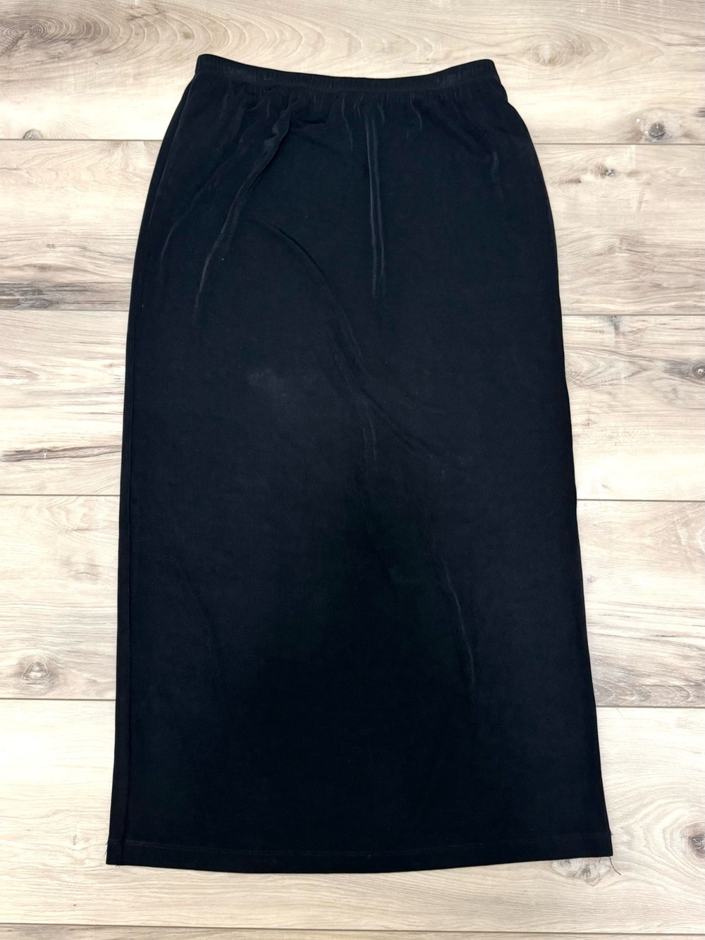 Chico's Black Maxi Straight Skirt